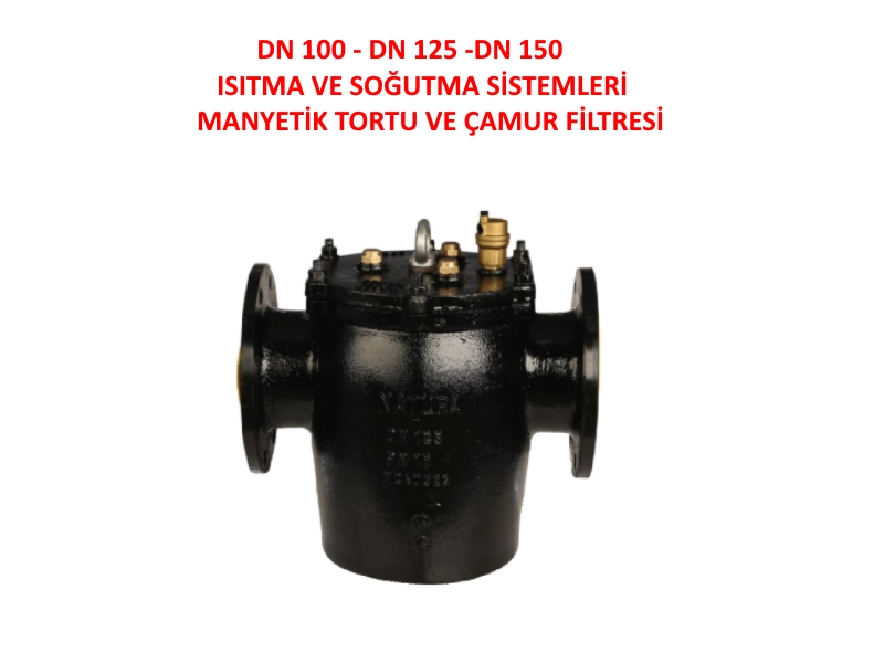 Manyetik Çamur Filtresi DN 100 DN 125 DN 150